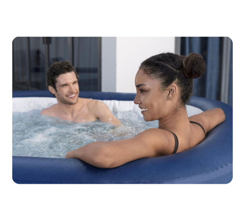 Джакузі-SPA надувне Bestway 6001H Lay-Z Miami 6-місне