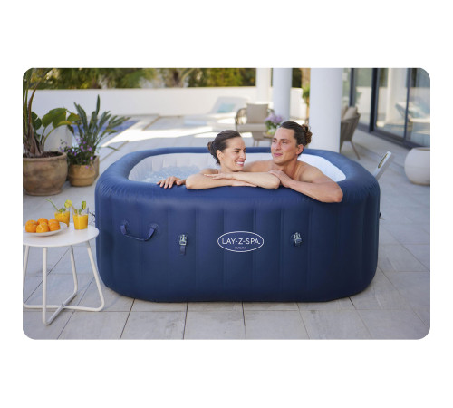 Джакузі-SPA надувне Bestway 6001H Lay-Z Miami 6-місне