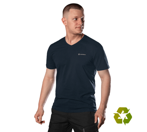 Футболка Totem V-neck Темно-синя (8282), XXXL Футболка Totem V-neck Темно-синя (8282), XXXL