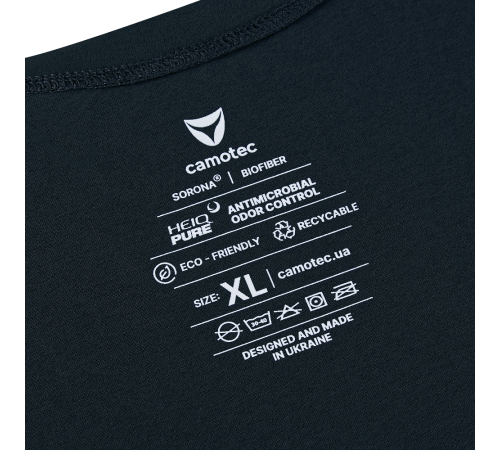 Футболка Totem V-neck Темно-синя (8282), XXXL Футболка Totem V-neck Темно-синя (8282), XXXL