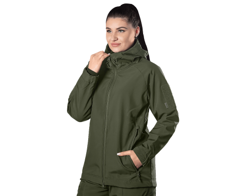 Комплект Pani SoftShell Олива (8555), XS