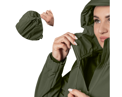 Комплект Pani SoftShell Олива (8555), XS