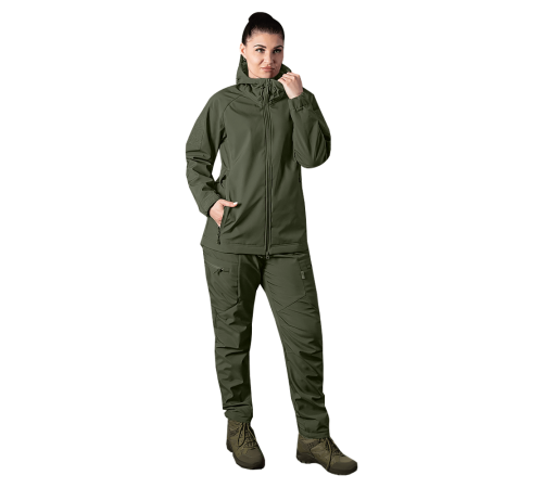 Комплект Pani SoftShell Олива (8555), L