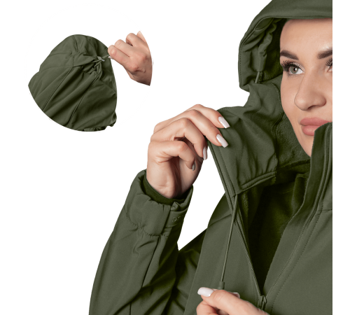 Комплект Pani SoftShell Олива (8555), L