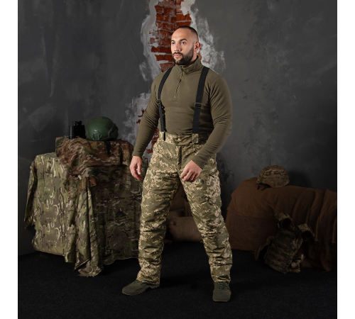 Зимові штани Patrol ClimaGuard Піксель (8381), M Зимові штани Patrol ClimaGuard Піксель (8381), M