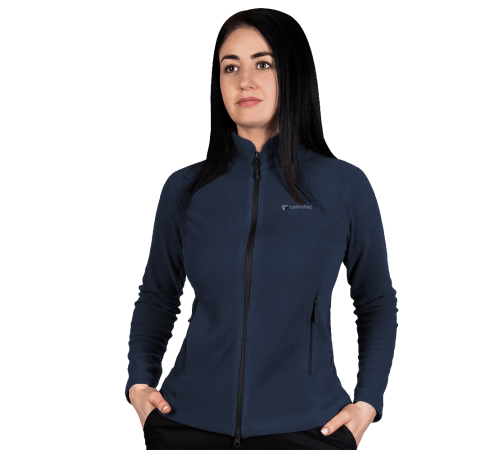 Флісова кофта Pani Meadow Logo Himatec 100 Темно-синя (7447), XS Флісова кофта Pani Meadow Logo Himatec 100 Темно-синя (7447), XS