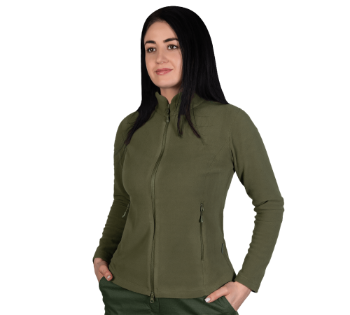 Флісова кофта Pani Meadow 100 Олива 8576, M Флісова кофта Pani Meadow 100 Олива 8576, M
