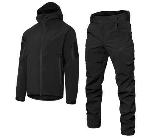 Костюм SoftShell 2.0 Black (2436), S Костюм SoftShell 2.0 Black (2436), S