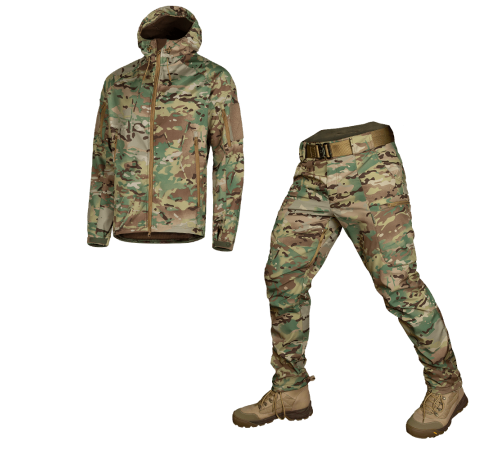 Костюм Stalker 2.0 SoftShell Multicam (7345), L Костюм Stalker 2.0 SoftShell Multicam (7345), L