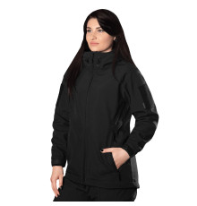 Жіноча куртка Stalker SoftShell Чорна (7442), XS