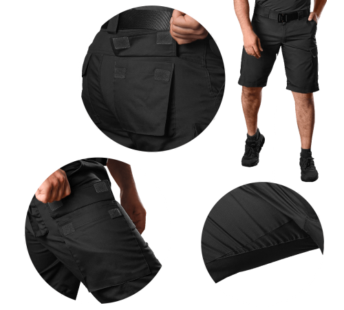 Шорти Ranger Twill Чорні (8130), XXL Шорти Ranger Twill Чорні (8130), XXL