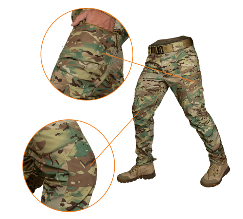 Штани SoftShell Vent Multicam (7276), S