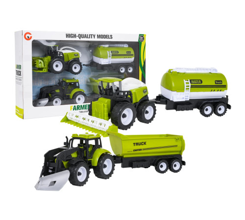 Дитячі машинки Ramiz 9972-30B Farmer Truck, зелено-чорні