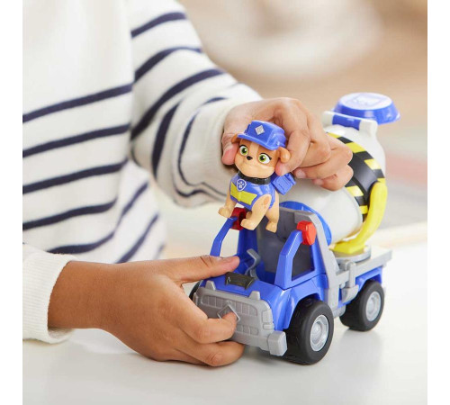 Машинка дитяча Spin Master Базовий будівельний автомобіль з фігуркою Мікса "Щенячий патруль"
