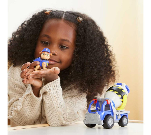 Машинка дитяча Spin Master Базовий будівельний автомобіль з фігуркою Мікса "Щенячий патруль"