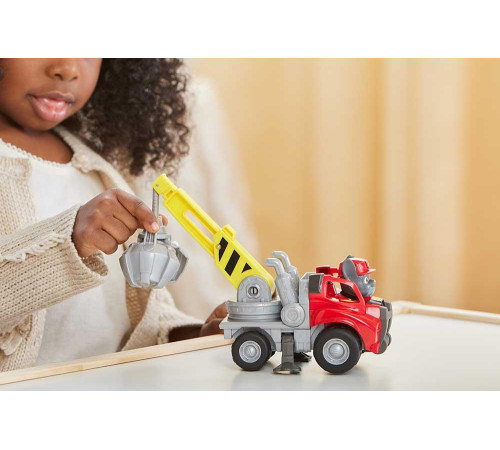 Машинка дитяча Spin Master Базовий будівельний автомобіль з фігуркою Заряда "Щенячий патруль"