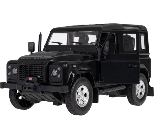 Land Rover Defender чорний RASTAR модель 1:14 + Пульт 2,4 ГГц + Ручне відкривання дверей