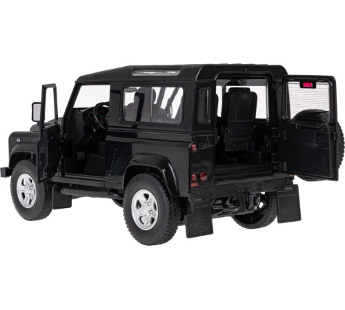 Land Rover Defender чорний RASTAR модель 1:14 + Пульт 2,4 ГГц + Ручне відкривання дверей