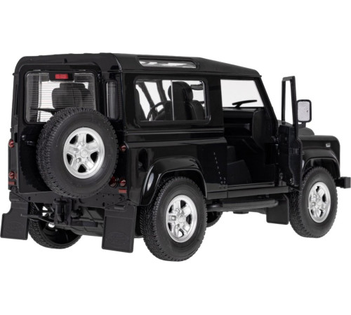 Land Rover Defender чорний RASTAR модель 1:14 + Пульт 2,4 ГГц + Ручне відкривання дверей