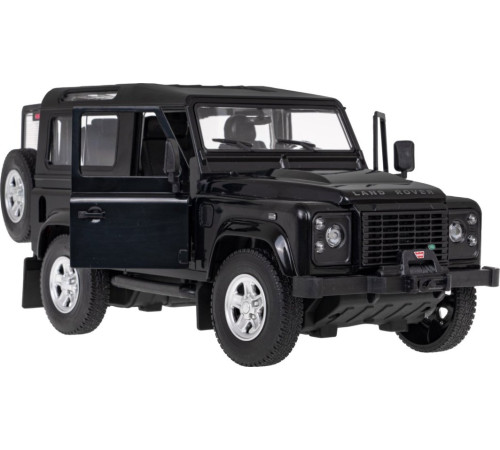 Land Rover Defender чорний RASTAR модель 1:14 + Пульт 2,4 ГГц + Ручне відкривання дверей