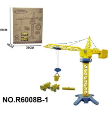 Дитячий будівельний кран EKO + транспортні засоби