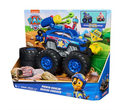 Ігровий набір Paw Patrol Мегаколеса Поліцейський автомобіль Гончика делюкс (SM17732/6070096)