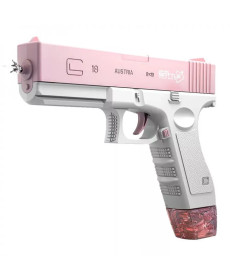 Водяний пістолет Water Gun Glock pink