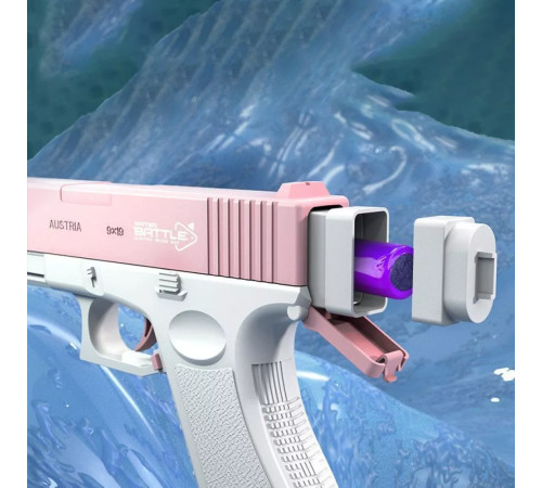 Водяний пістолет Water Gun Glock pink Водяний пістолет Water Gun Glock pink