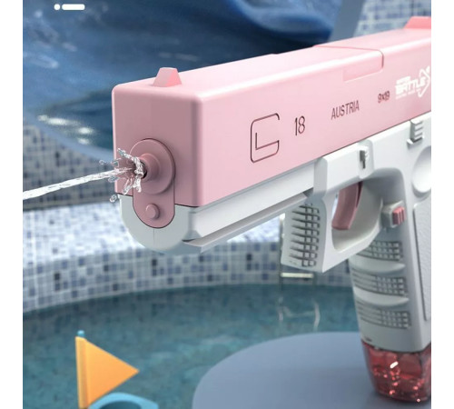 Водяний пістолет Water Gun Glock pink Водяний пістолет Water Gun Glock pink