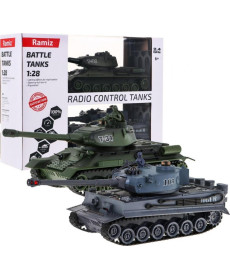 Дитячі танки на дистанційному керовані Т-34 та Тигр 3+ ZRC.99824