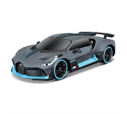 Автомодель Maisto Bugatti Divo зі світлом і звуком 1:24 (81730 dark grey)