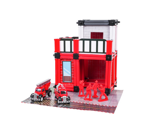 Дитячий набір Ramiz WF253-1A Пожежна станція + аксесуари