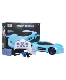 Дитяча машинка  Ramiz 7022-3D на дистанційному керуванні, блакитно-чорна