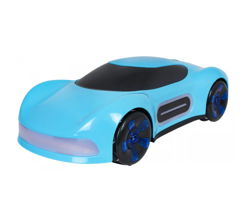 Машинка дитяча Ramiz 7022-3D на дистанційному керуванні, блакитно-чорна