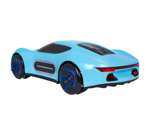 Машинка дитяча Ramiz 7022-3D на дистанційному керуванні, блакитно-чорна