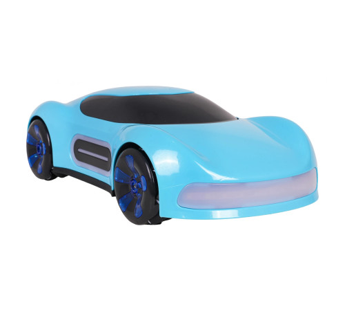 Машинка дитяча Ramiz 7022-3D на дистанційному керуванні, блакитно-чорна