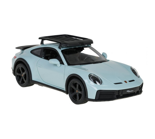 Машинка дитяча RASTAR 1:14 Porsche 911 Dakar на дистанційному керуванні, блакитно-чорна