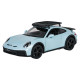 Машинка дитяча RASTAR 1:14 Porsche 911 Dakar на дистанційному керуванні, блакитно-чорна