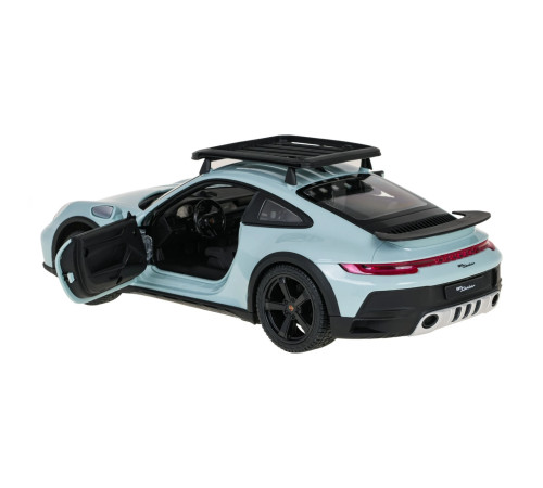 Машинка дитяча RASTAR 1:14 Porsche 911 Dakar на дистанційному керуванні, блакитно-чорна