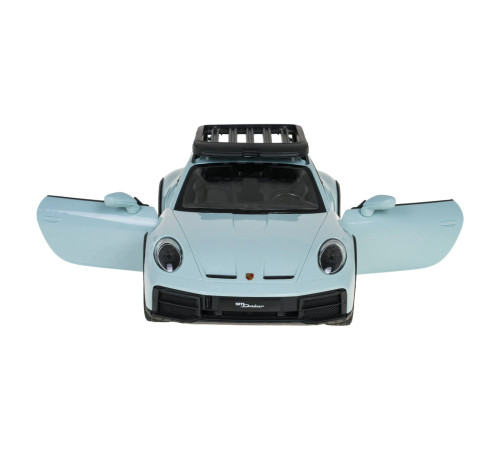 Машинка дитяча RASTAR 1:14 Porsche 911 Dakar на дистанційному керуванні, блакитно-чорна