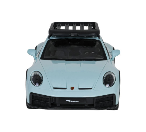 Машинка дитяча RASTAR 1:14 Porsche 911 Dakar на дистанційному керуванні, блакитно-чорна