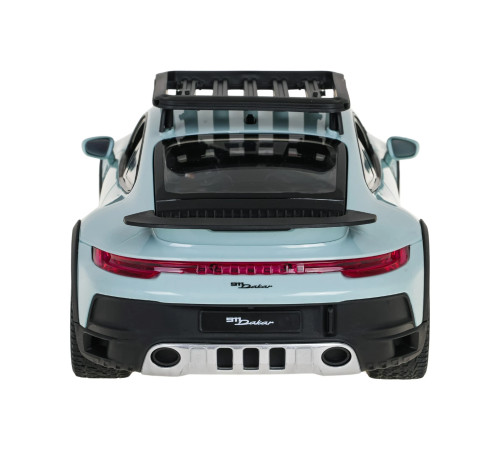 Машинка дитяча RASTAR 1:14 Porsche 911 Dakar на дистанційному керуванні, блакитно-чорна
