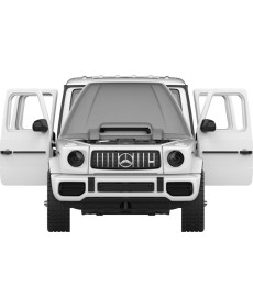 Металевий кузов + Відкриваються вручну елементи Mercedes-AMG G 63 білий RASTAR модель 1:32 