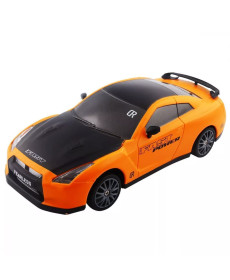 Дитяча машинка для дрифту Racing Rally R/C Nissan GT-R жовта
