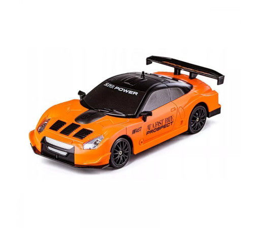 Дитяча машинка для дрифту Racing Rally R/C Nissan GT-R GT3 оранжева Дитяча машинка для дрифту Racing Rally R/C Nissan GT-R GT3 оранжева