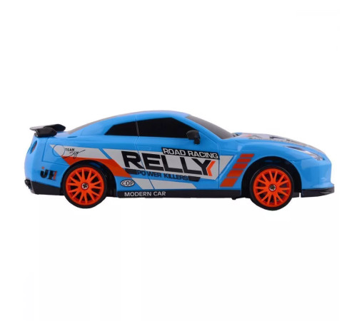 Дитяча машинка для дрифту Racing Rally R/C Nissan GT-R 4WD синя Дитяча машинка для дрифту Racing Rally R/C Nissan GT-R 4WD синя