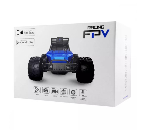 Машинка з камерою на радіокеруванні Racing FPV C050 синя Машинка з камерою на радіокеруванні Racing FPV C050 синя