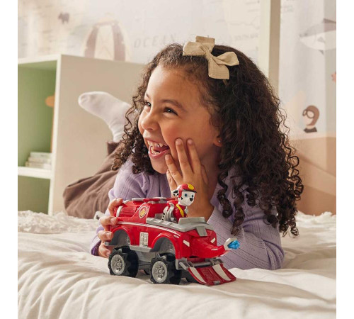 Машинка-трансформер дитяча Spin Master З водієм у джунглях Маршал "Щенячий патруль"