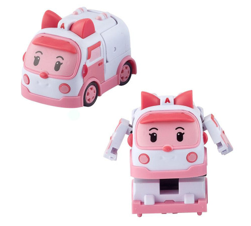 Машинки дитячі Roi Visual Міні рятівники-трансформери делюкс 6 шт