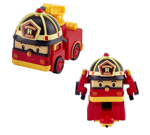 Машинки дитячі Roi Visual Міні рятівники-трансформери делюкс 6 шт